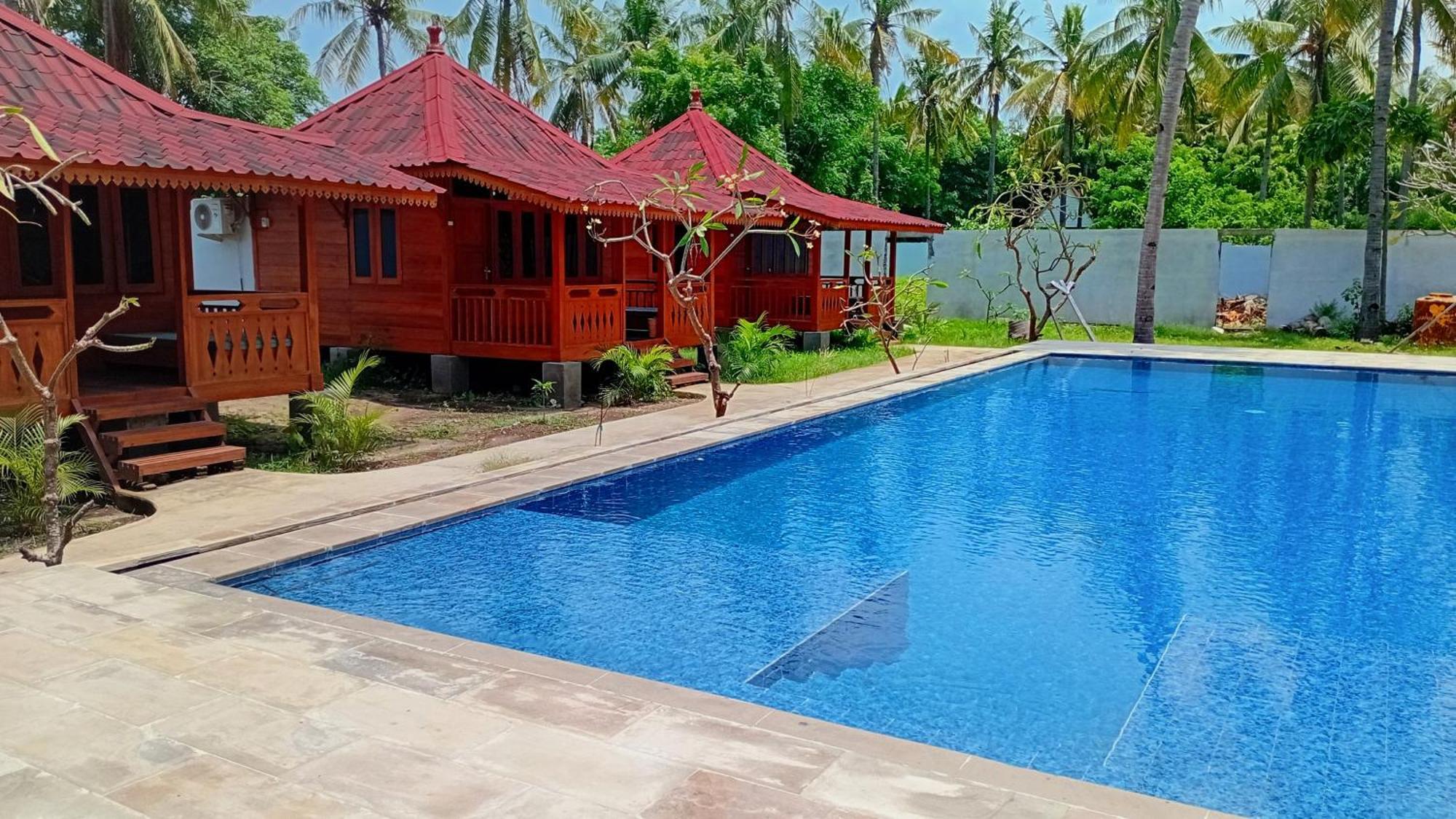Welly Bungalow Gili Trawangan Exterior foto